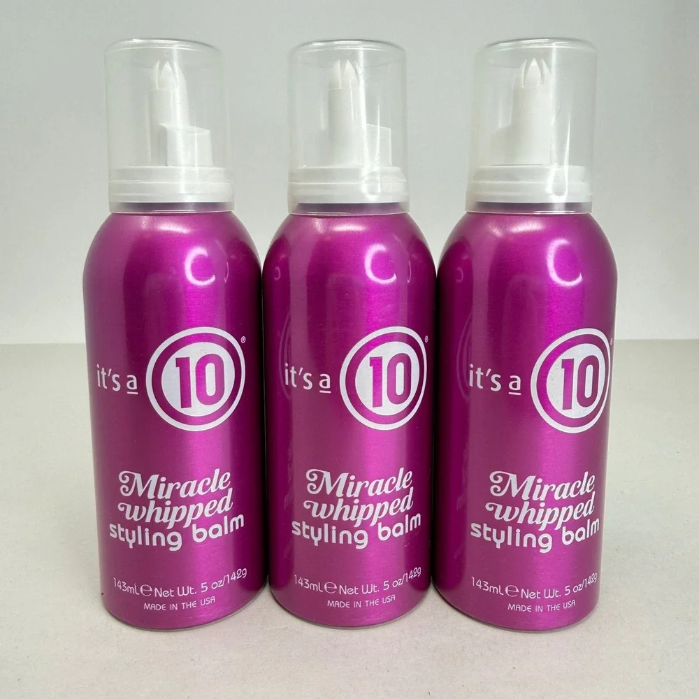 It's a 10 Miracle Whipped Styling Balm 5 oz (Set of 3) New Haircare